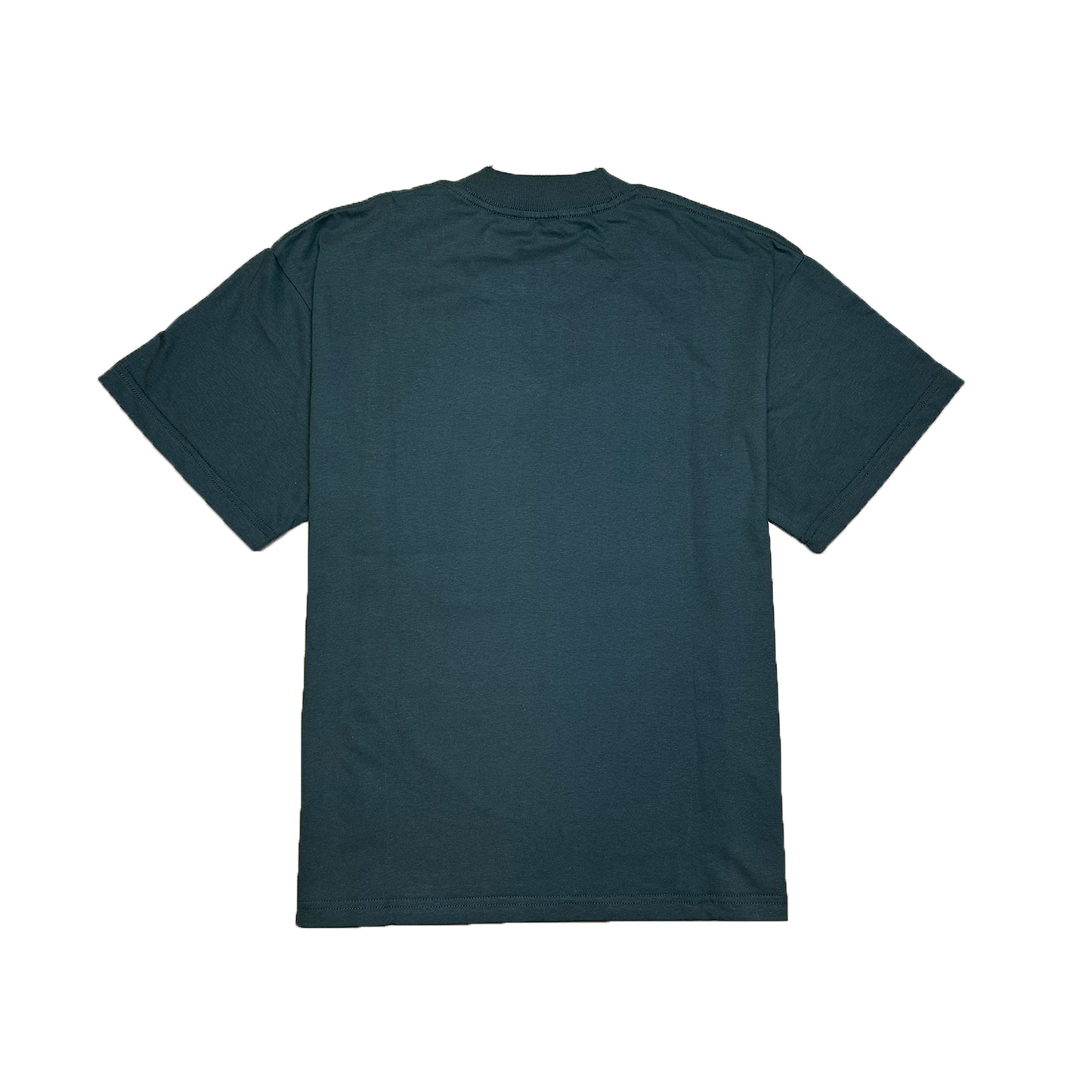 Playera Semi Oversize Verde Oscuro – Essential Blank