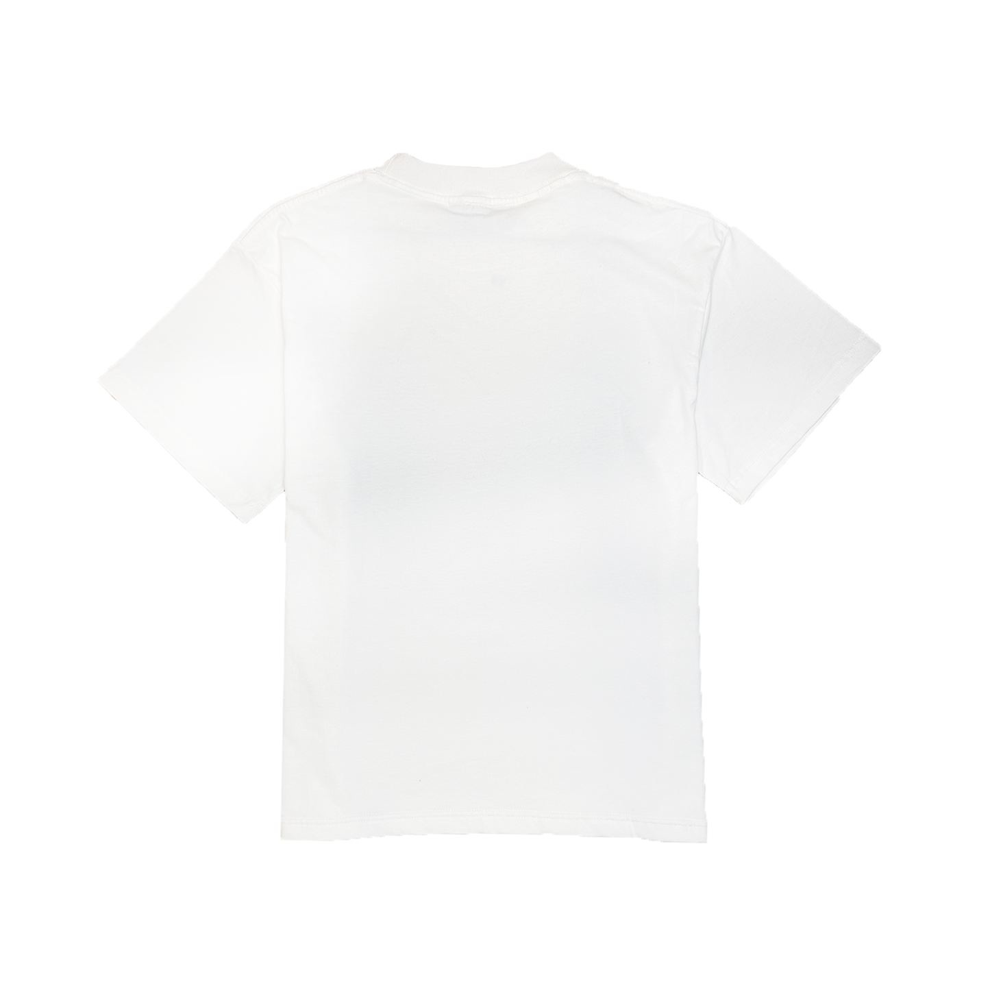 Playera Semi Oversize Blanca – Essential Blank